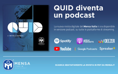 Nasce il  podcast ufficiale del Mensa Italia
